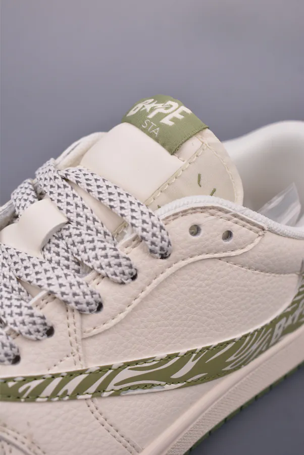 Fraent x Travis Scott x Air 1 Low 三方联名低帮倒钩鞋