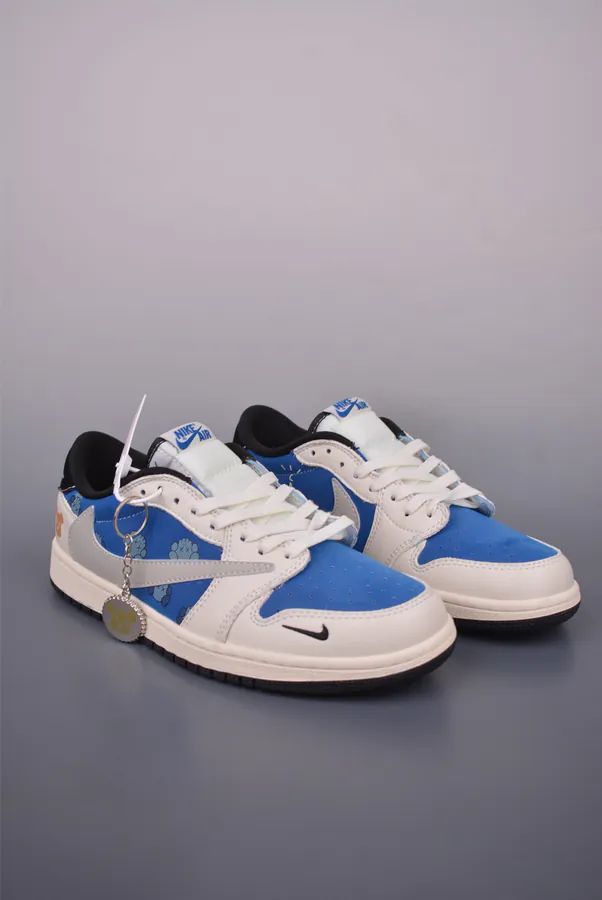 Fraent x Travis Scott x Violent Bear Air 1 Low Triple Collaboration