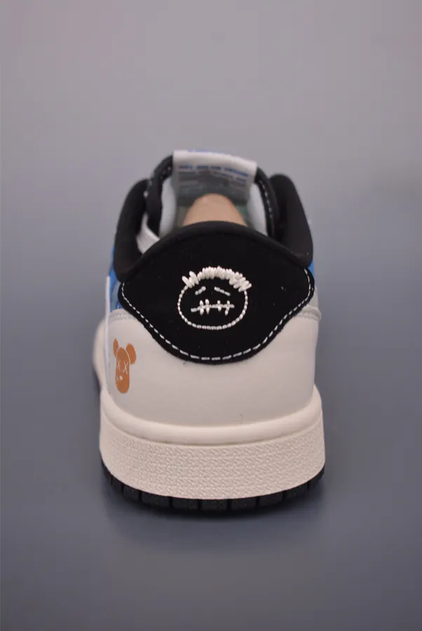 Fraent x Travis Scott x Violent Bear Air 1 Low Triple Collaboration