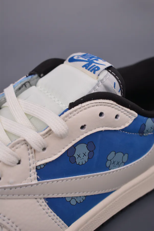 Fraent x Travis Scott x Violent Bear Air 1 Low Triple Collaboration
