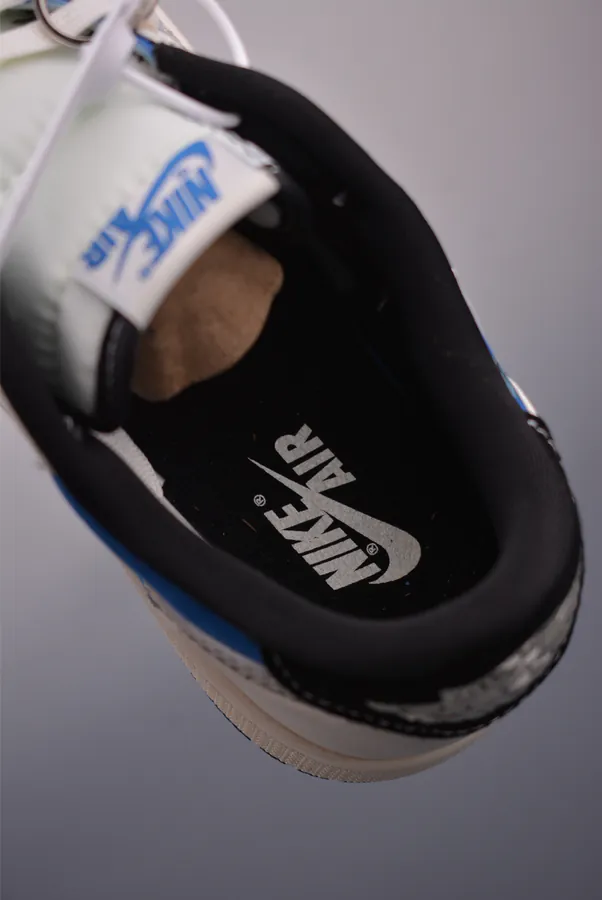 Fraent x Travis Scott x Violent Bear Air 1 Low Triple Collaboration