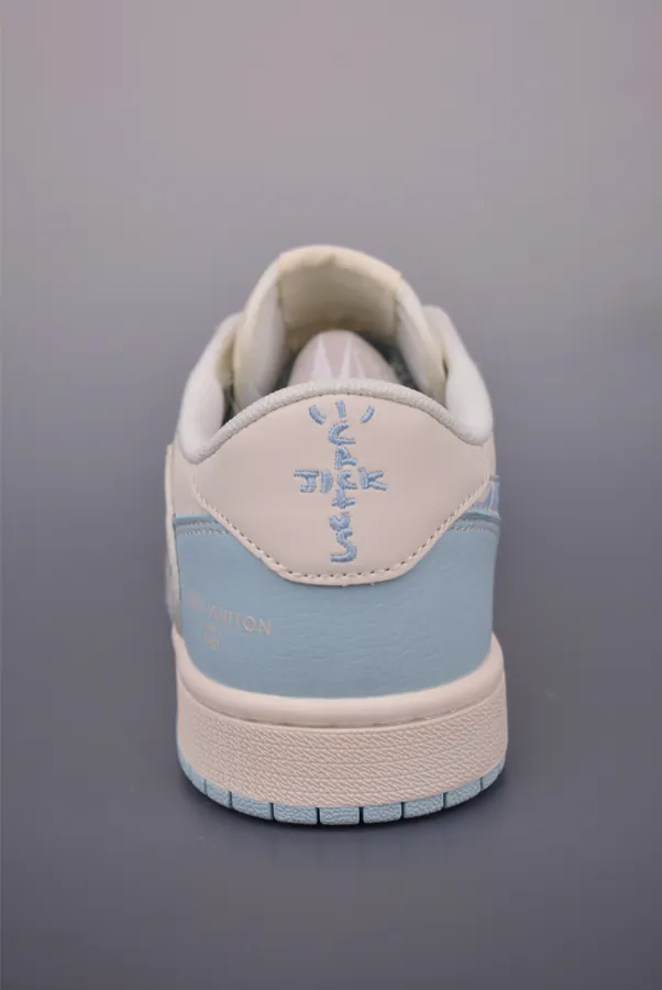 Fraent x Travis Scott x Air 1 Low 三方联名低帮倒钩鞋