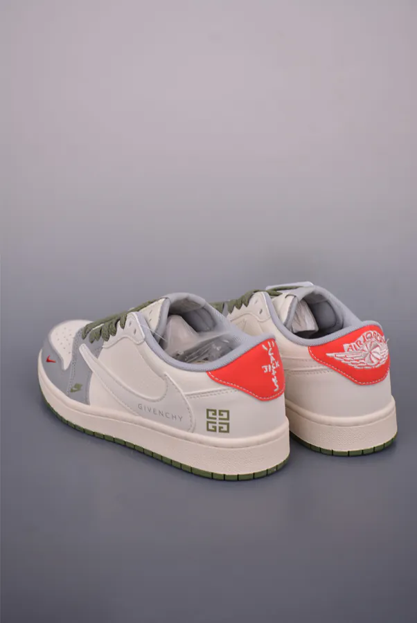 Fraent x Travis Scott x Air 1 Low Triple Collaboration Low Sneaker