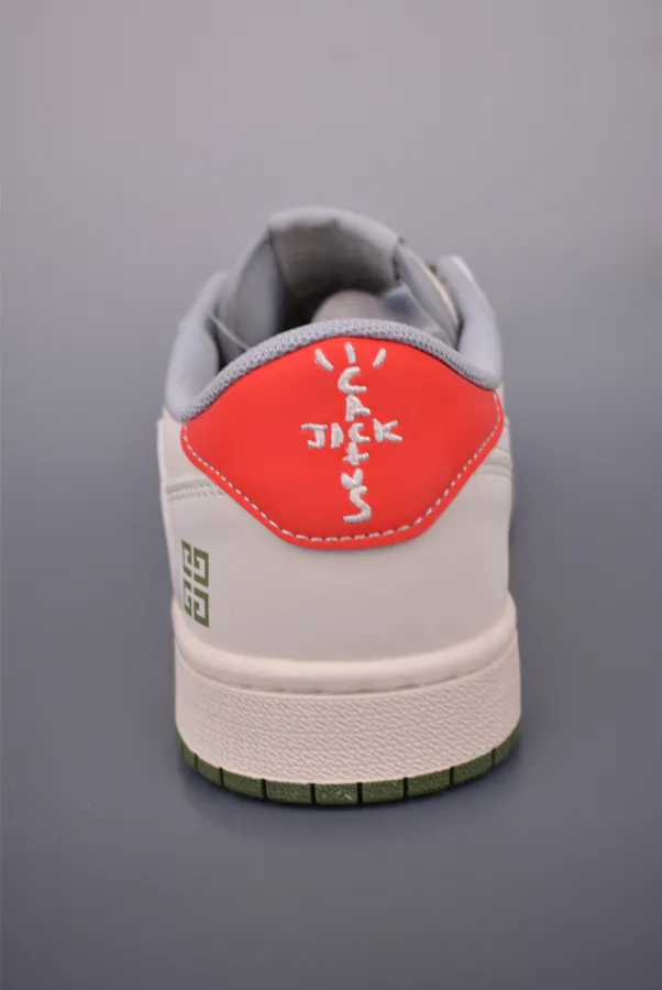 Fraent x Travis Scott x Air 1 Low Triple Collaboration Low Sneaker