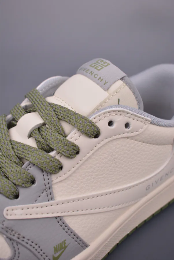 Fraent x Travis Scott x Air 1 Low Triple Collaboration Low Sneaker