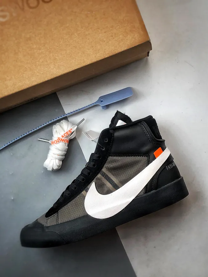 OFF WHITE x NK Blazer Mid Grim Reaper
