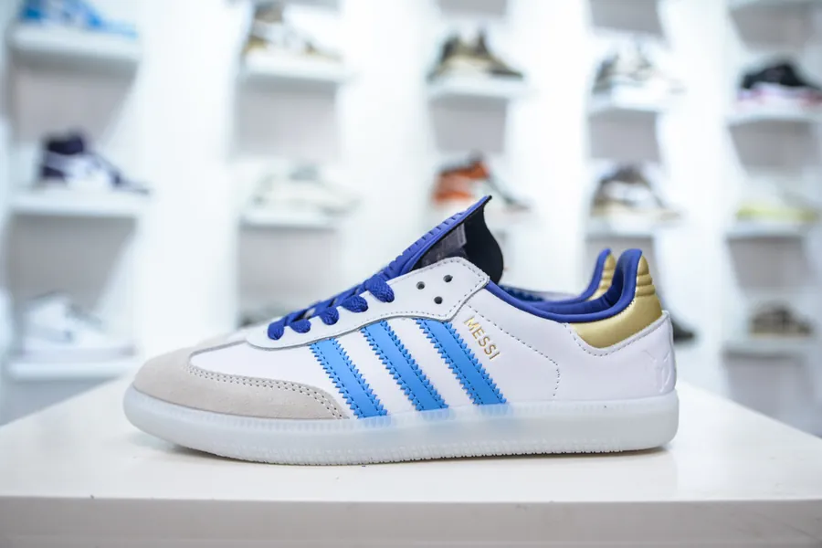 Lionel Messi x Adidas Originals Samba OG Low Top Sneakers