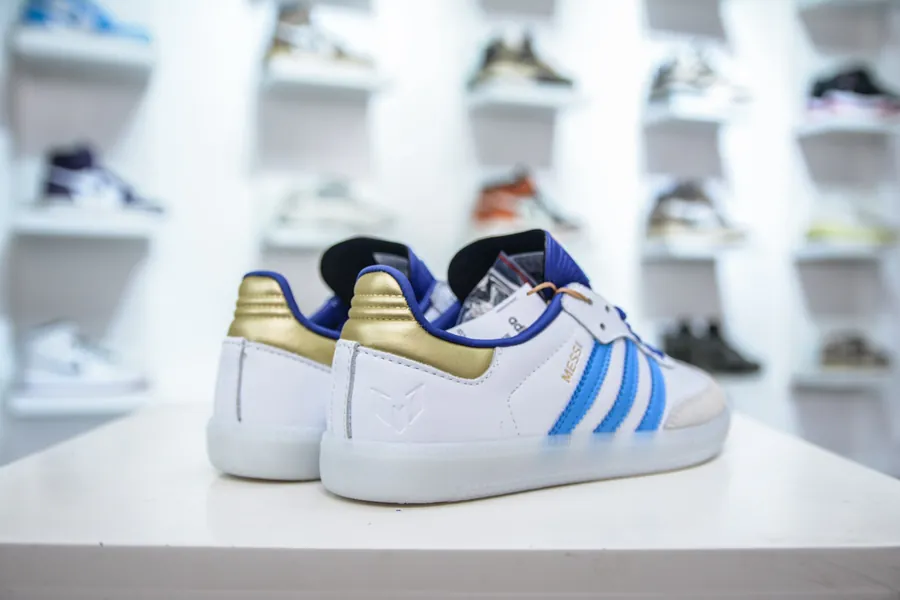 Lionel Messi x Adidas Originals Samba OG Low Top Sneakers