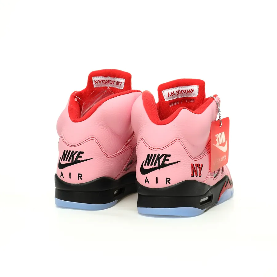 Awake x Air 5 Retro SP Arctic Pink 5代中帮复古休闲文化篮球鞋
