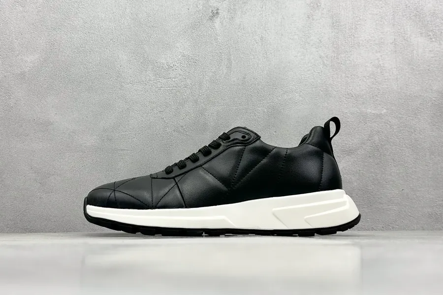 PRADA OG Edition Men's Sneakers with Thick Sole and Buckle