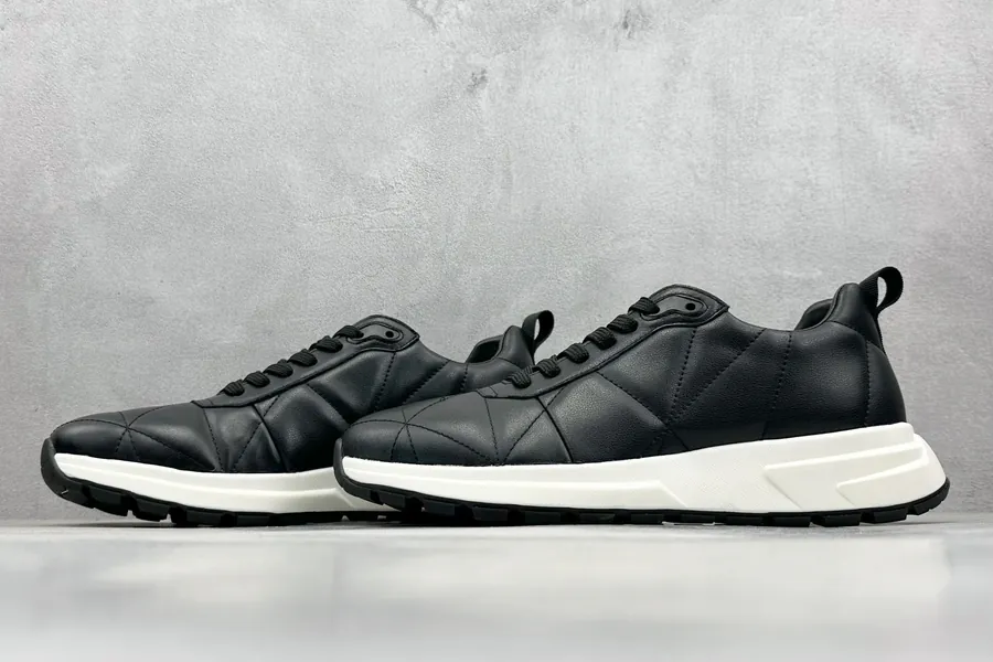 PRADA OG Edition Men's Sneakers with Thick Sole and Buckle