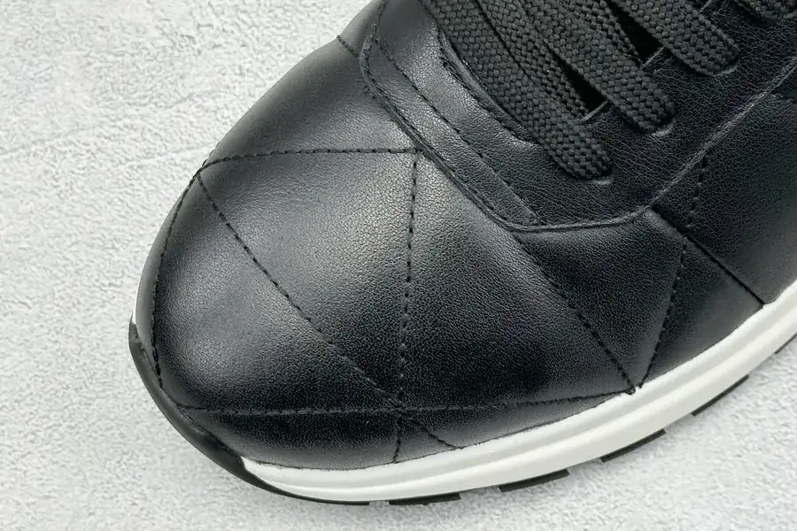PRADA OG Edition Men's Sneakers with Thick Sole and Buckle