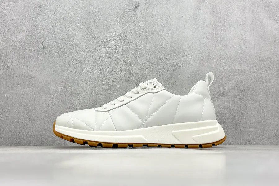 PRADA OG Edition Men's Sneakers with Thick Sole and Buckle Design