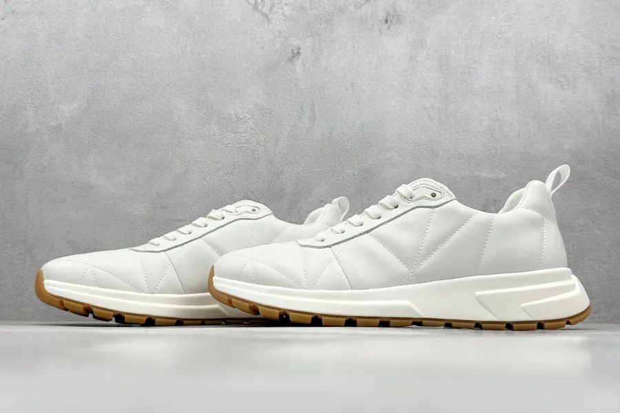 PRADA OG Edition Men's Sneakers with Thick Sole and Buckle Design