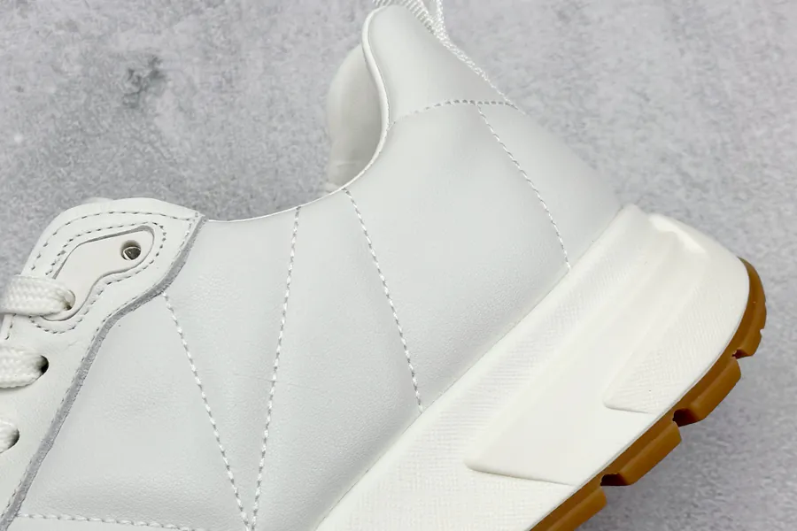 PRADA OG Edition Men's Sneakers with Thick Sole and Buckle Design