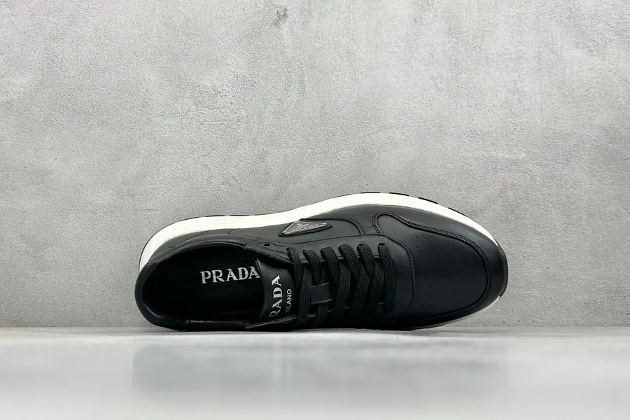 PRADA OG Edition Men's Sneakers with Thick Sole and Buckle Design