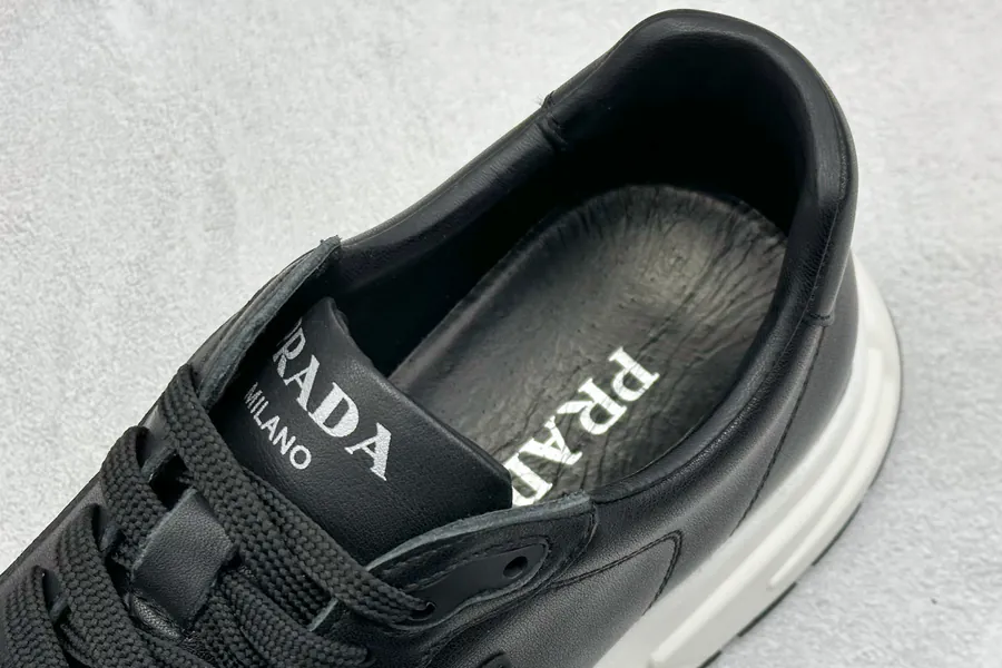 PRADA OG Edition Men's Sneakers with Thick Sole and Buckle Design