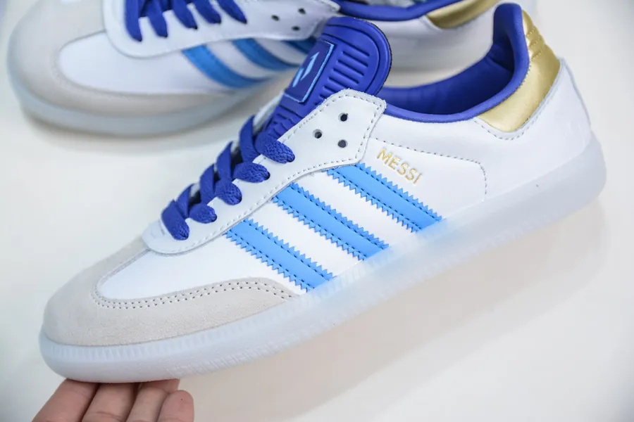 Lionel Messi x Adidas Originals Samba OG Low Top Sneakers