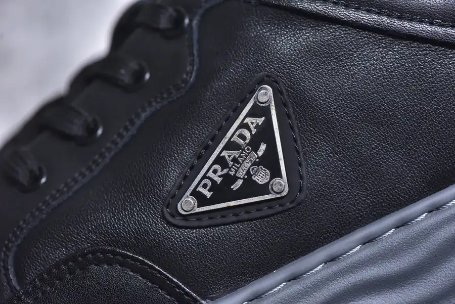 PRADA Thick Sole Logo Low Top Sneakers