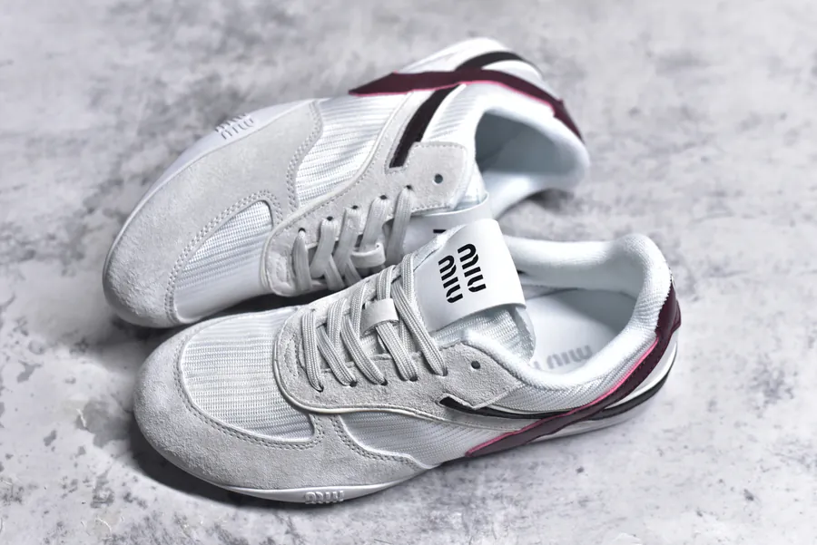 Miu Miu x New Balance 530 SL Vintage Style Running Shoes
