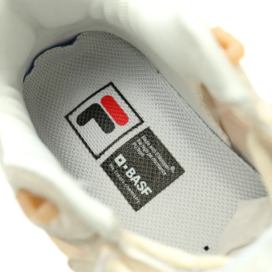 Fila Fashion Fern 2 Vintage Dad Shoes with Leather and Mesh Upper