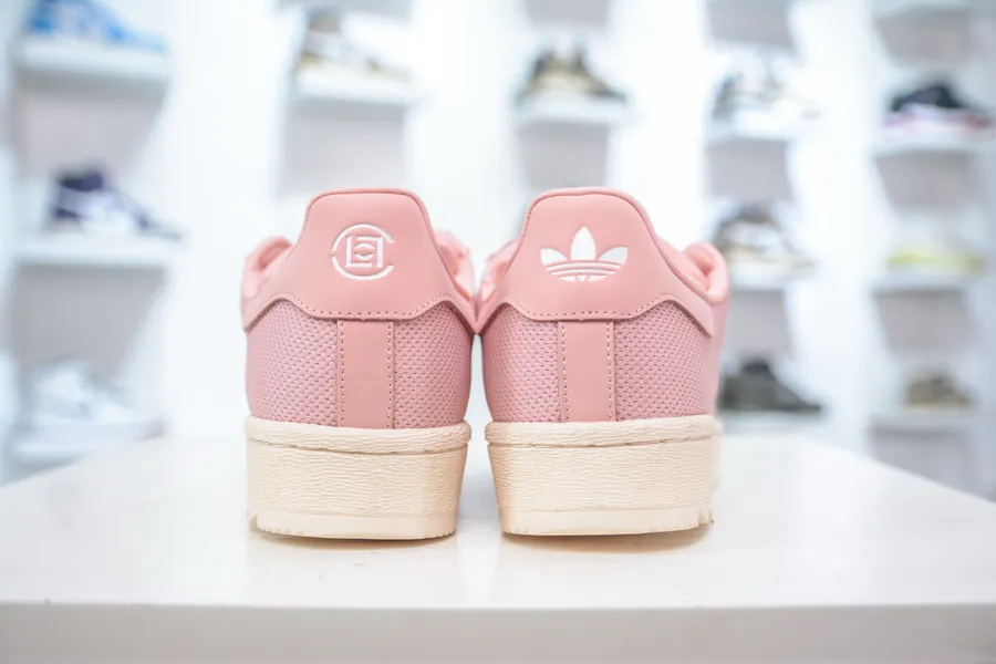 CLOT x adidas originals SUPERSTAR Breathe Pink