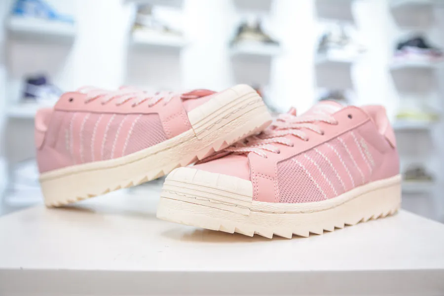 CLOT x adidas originals SUPERSTAR Breathe Pink