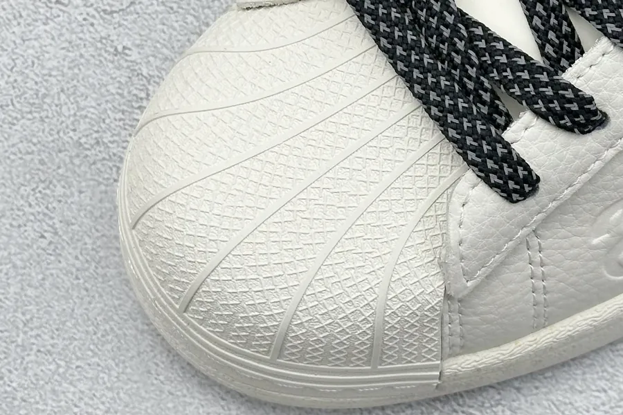 AD Originals Superstar x Stussy White Black