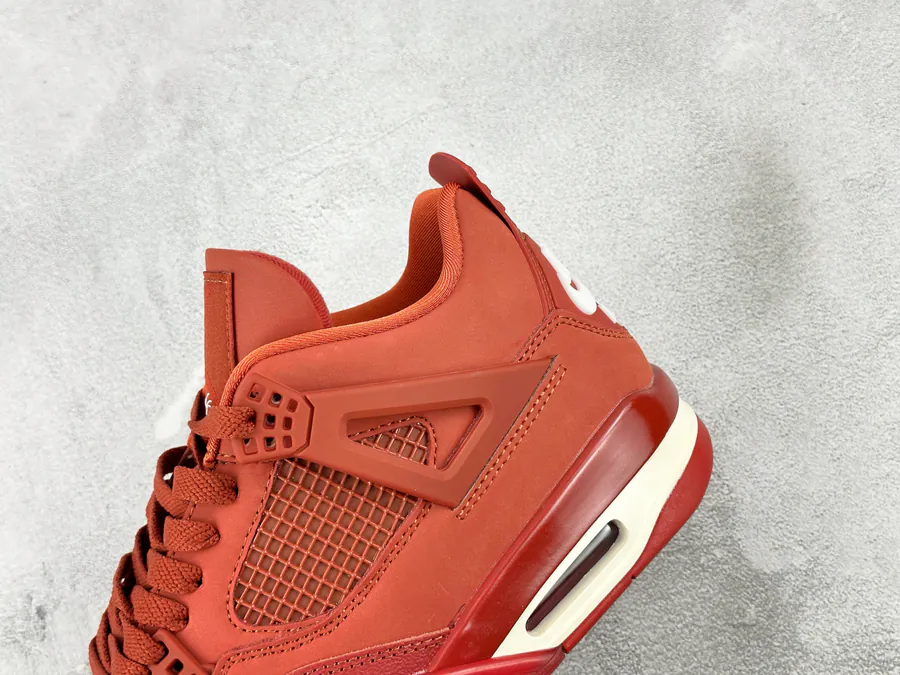 Nigel Syester x Air 4 OG 'Bri by Bri' BIKE Orange Brown