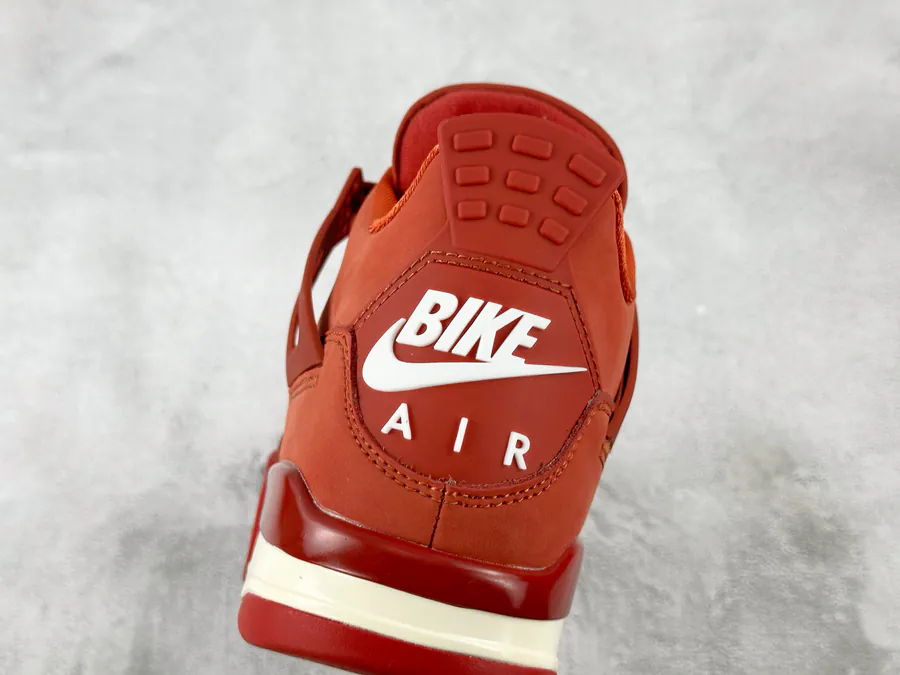 Nigel Syester x Air 4 OG 'Bri by Bri' BIKE Orange Brown