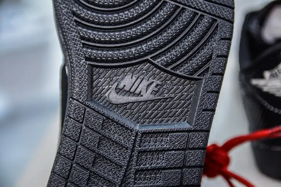 TS x Air Jordan AJ1 Low Snake Year Limited Black Web Snake Pattern