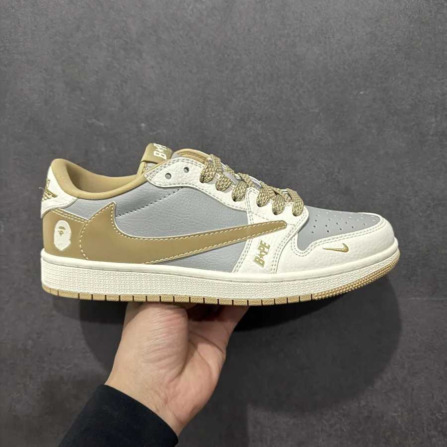 Travis Scott x Fraent Design x Air 1 Low OG SP Cultural Casual Low Top Sneaker