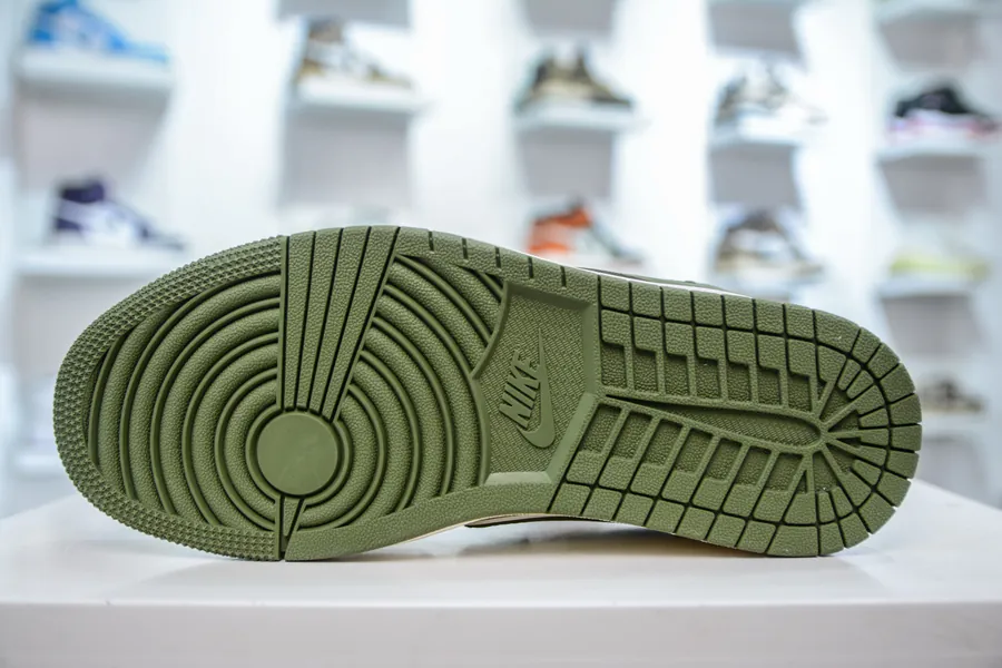 TS x Air 1 Low White and Green, Premium Edition