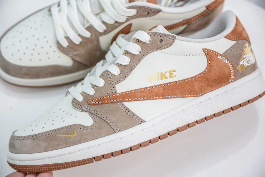 TS x Air 1 Low x The North Face Collaboration Sneaker