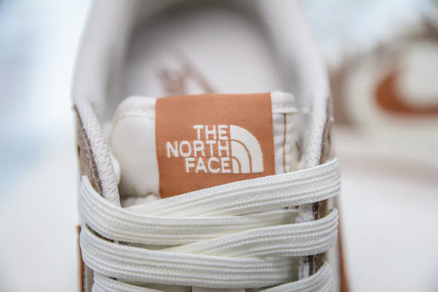 TS x Air 1 Low x The North Face Sneaker with Mocca Gold Color