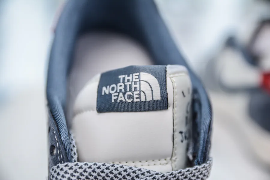 TS x Air 1 Low x The North Face Sneaker White and Gray Custom Color