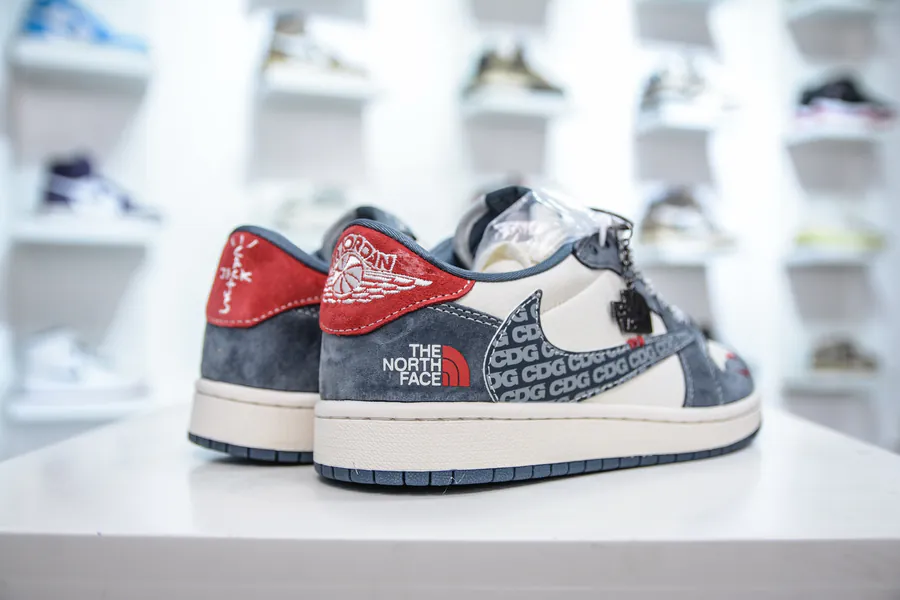 TS x Air 1 Low x The North Face OG Version Sneaker