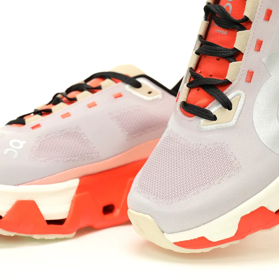 ON Running Cloudmonster Hyper Mauve Flame Lightweight Comfort Running Shoes