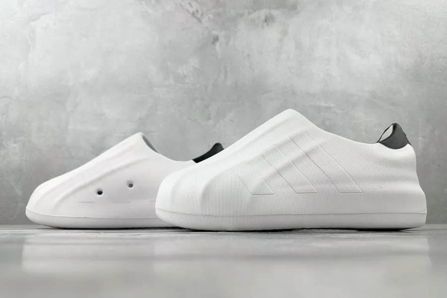 Adidas Originals AdiFOM Superstar in Gray and White