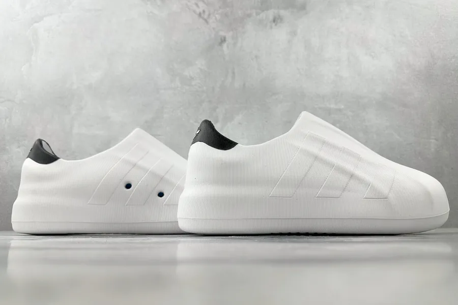Adidas Originals AdiFOM Superstar in Gray and White