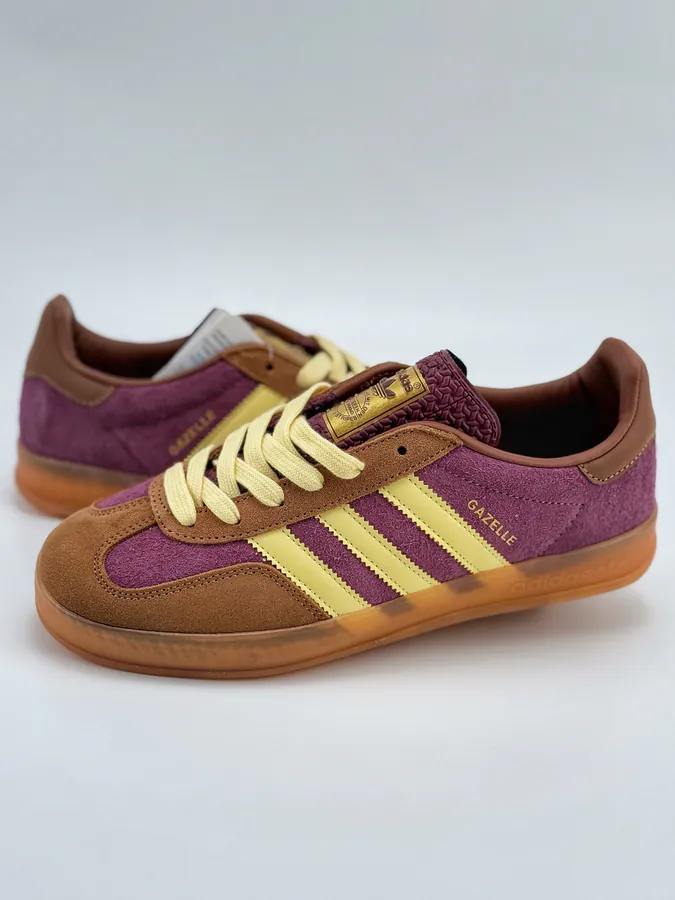 Adidas Originals Gazelle Indoor Purple Gold