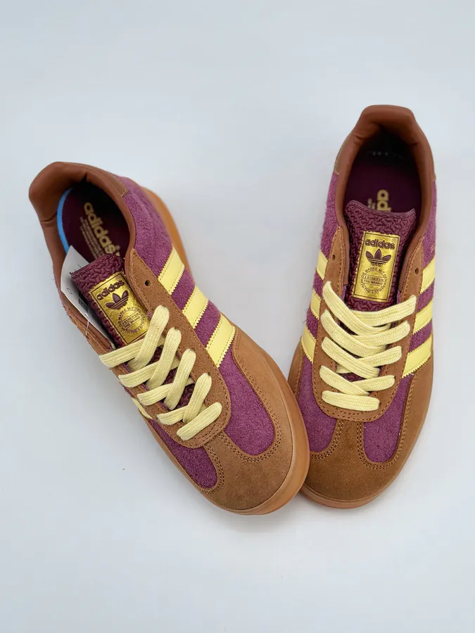Adidas Originals Gazelle Indoor Purple Gold