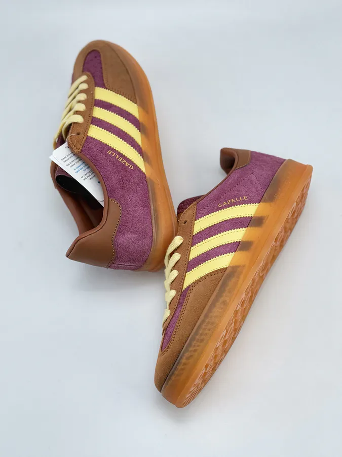 Adidas Originals Gazelle Indoor Purple Gold
