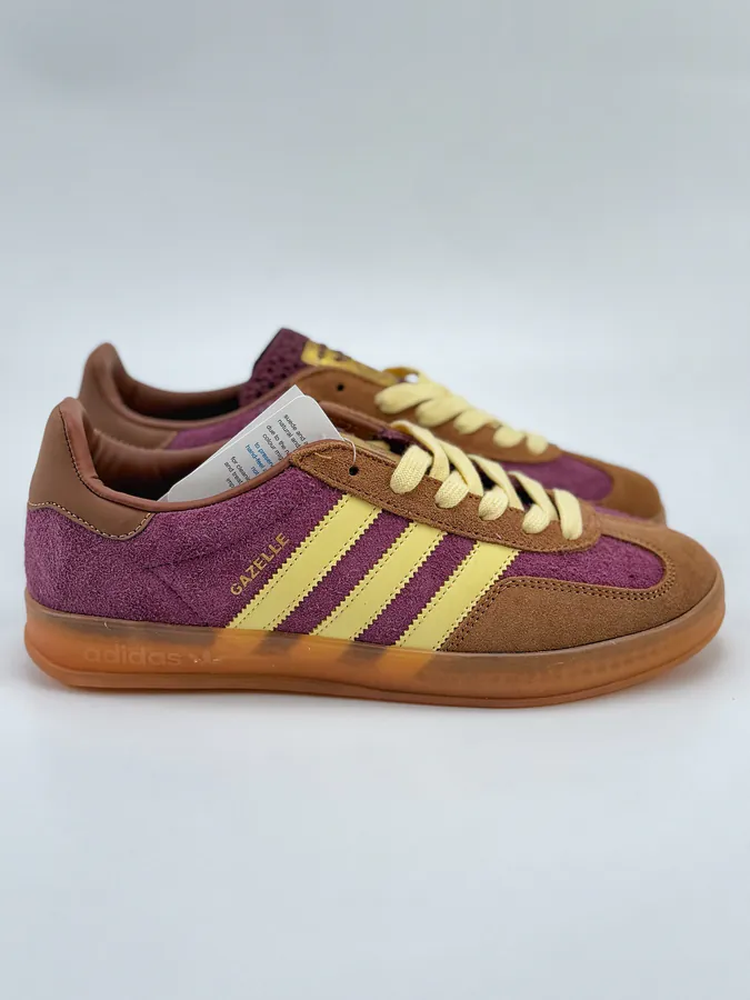 Adidas Originals Gazelle Indoor Purple Gold