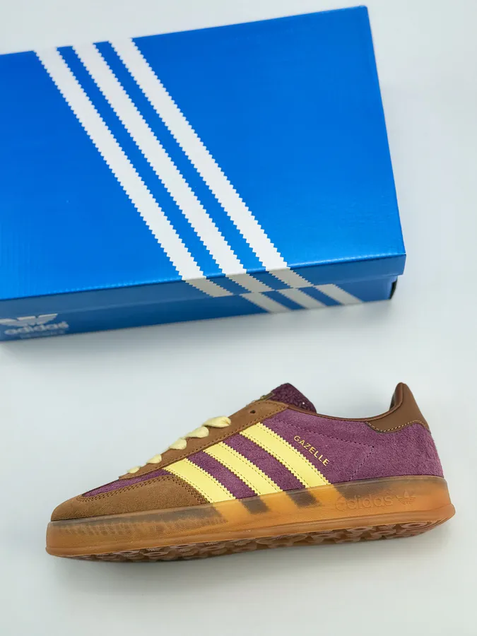 Adidas Originals Gazelle Indoor Purple Gold