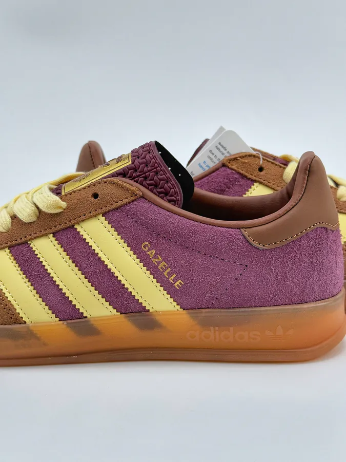 Adidas Originals Gazelle Indoor Purple Gold