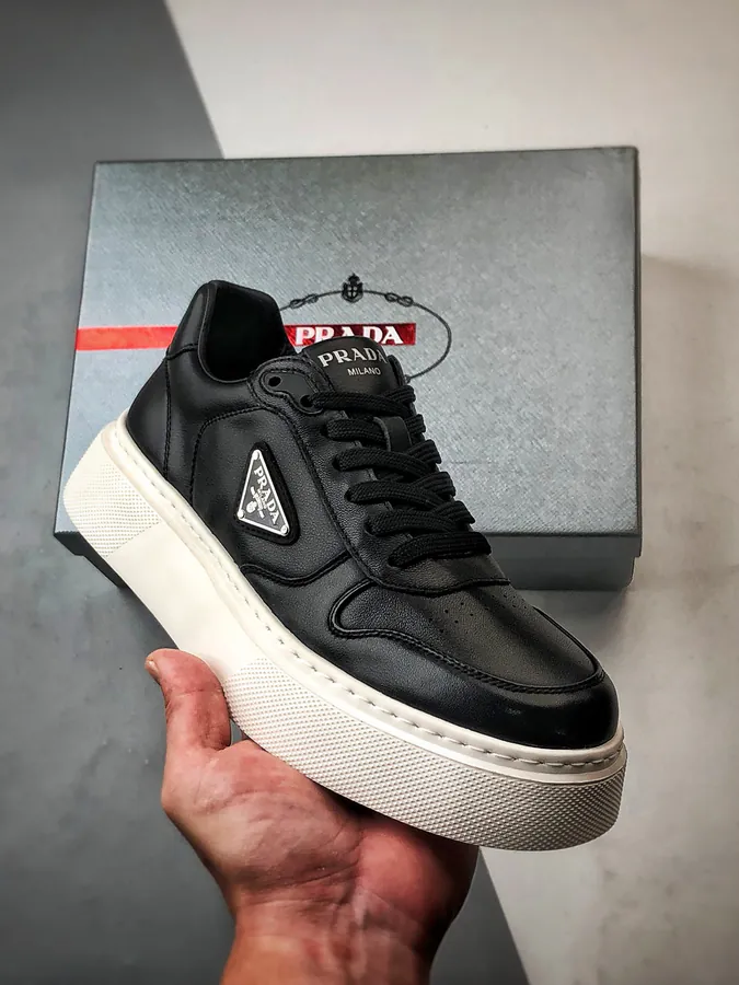 Prada OG Edition Men's Sneakers with Thick Sole and Logo