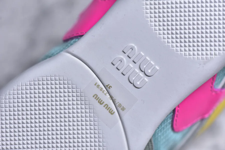 Miu Miu Trainers with Three Color Accents