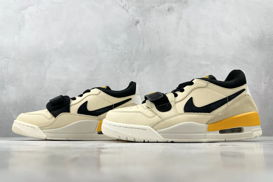 Legacy 312 Low in Pale Vanilla and Orange Black