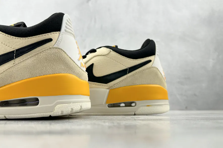 Legacy 312 Low in Pale Vanilla and Orange Black